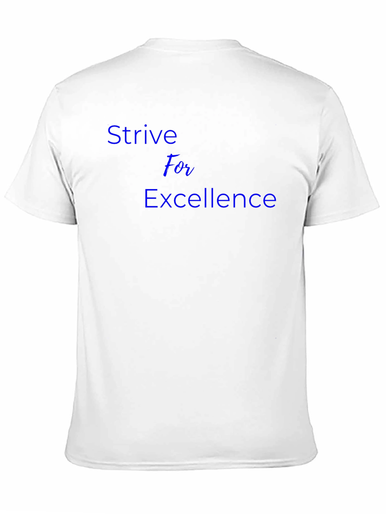 Strive For Excellence Black T-Shirt
