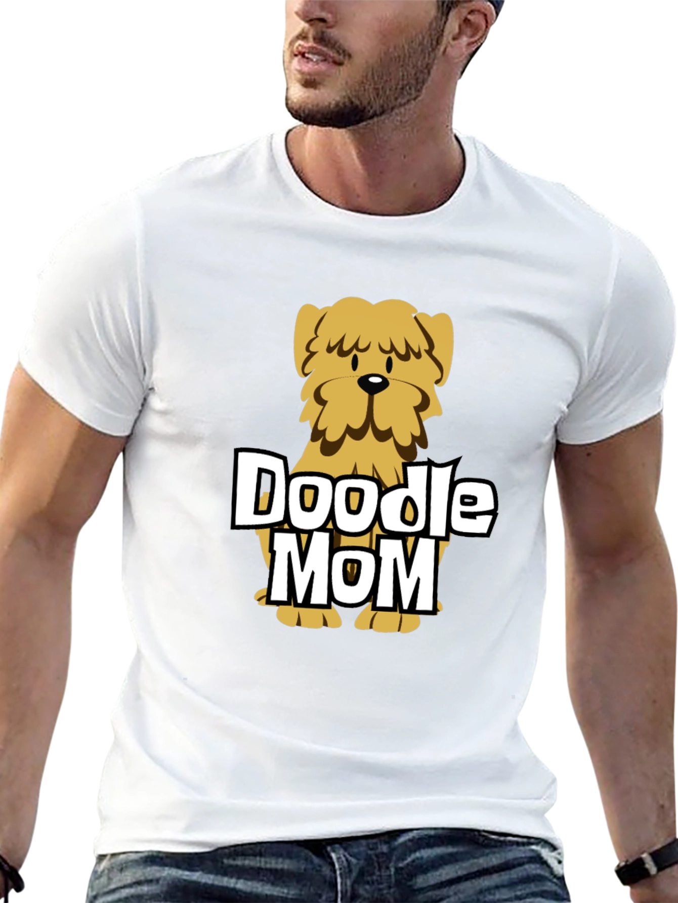 Doodle Mom T-Shirt - Cute Dog Lover Tee