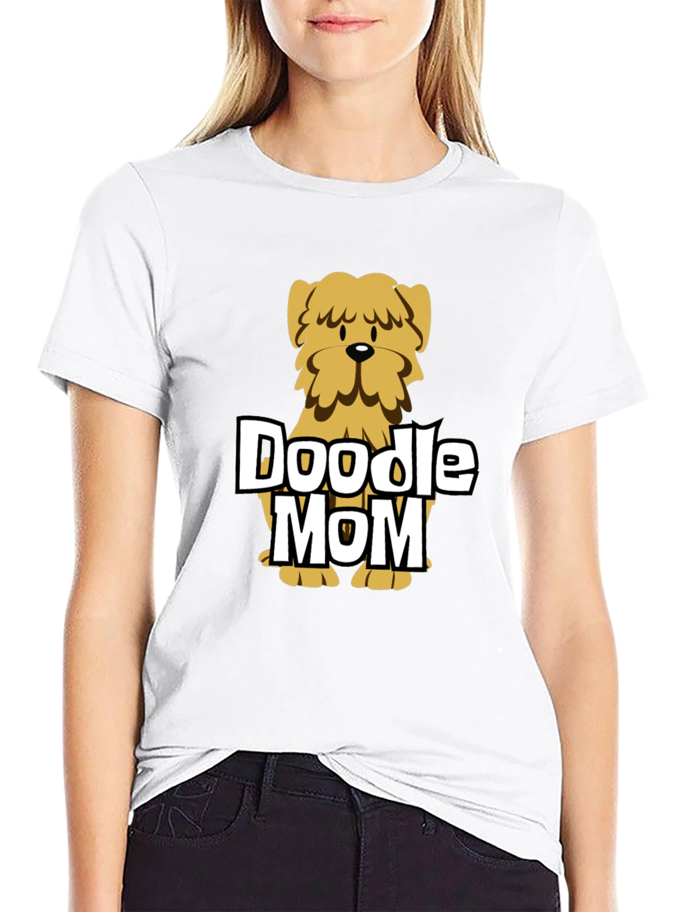 Doodle Mom T-Shirt - Cute Dog Lover Tee