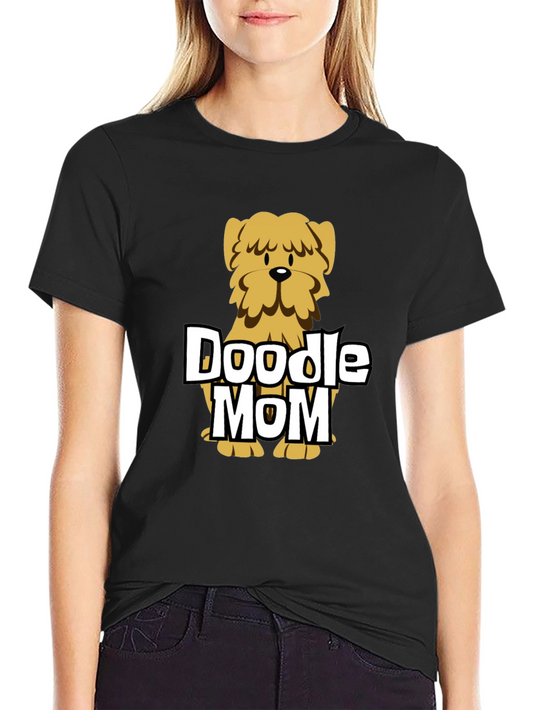 Doodle Mom T-Shirt - Cute Dog Lover Tee