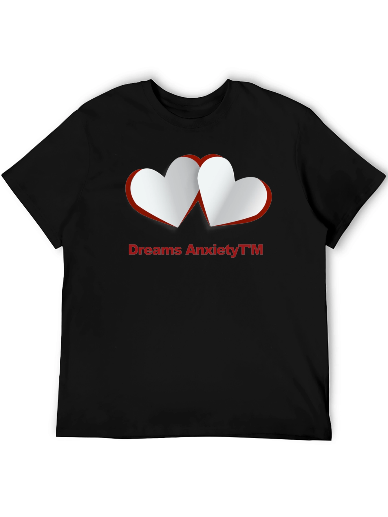 Dreams Anxiety Tee - Black Graphic T-Shirt