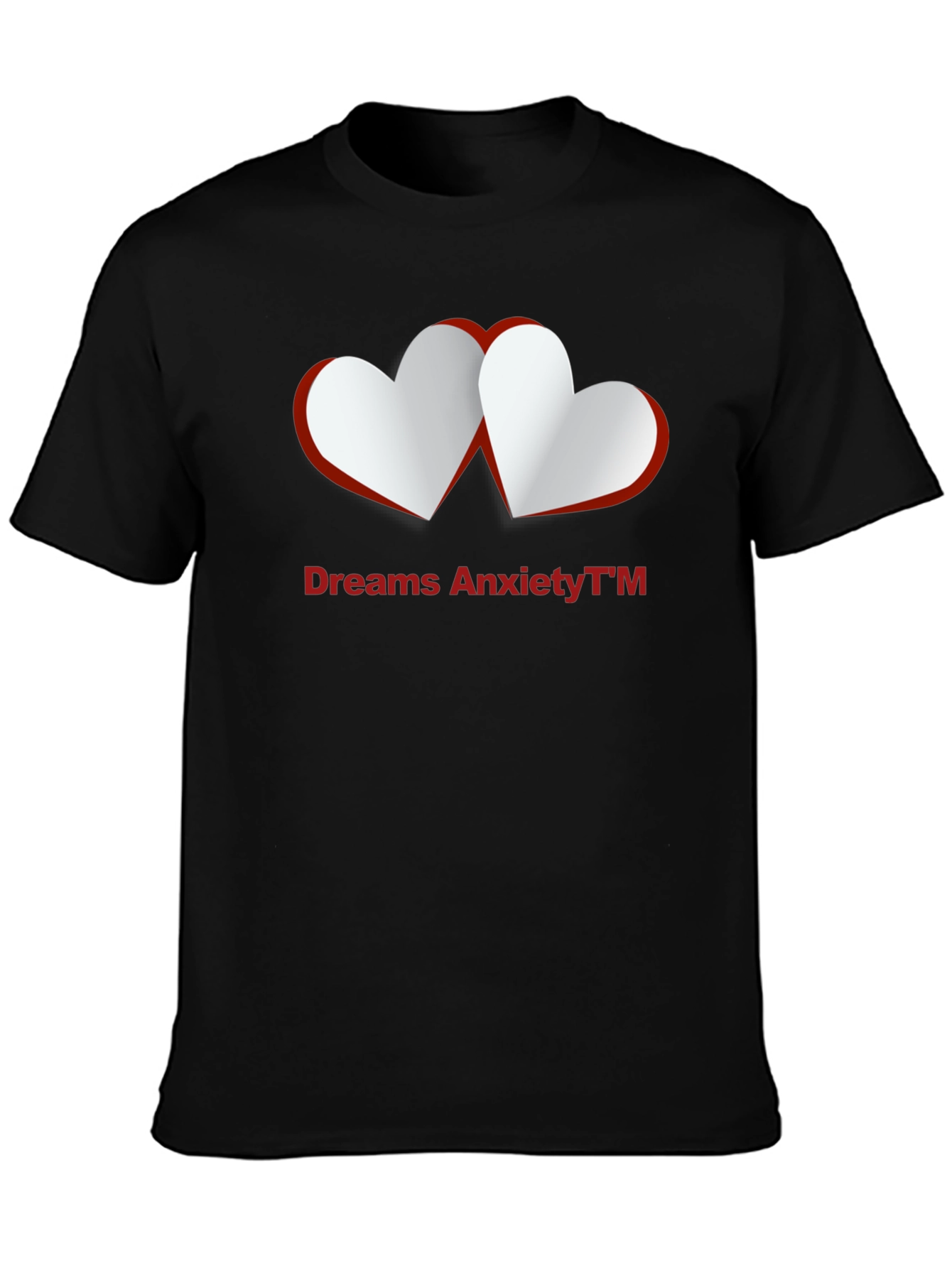 Dreams Anxiety Tee - Black Graphic T-Shirt