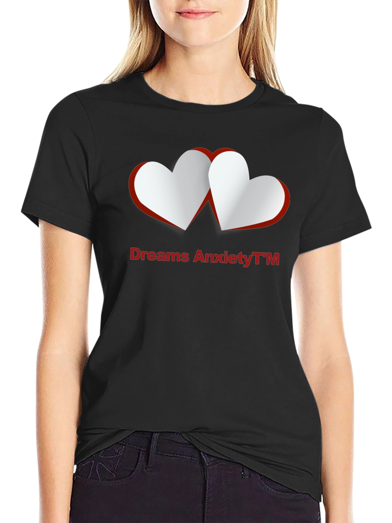 Dreams Anxiety Tee - Black Graphic T-Shirt