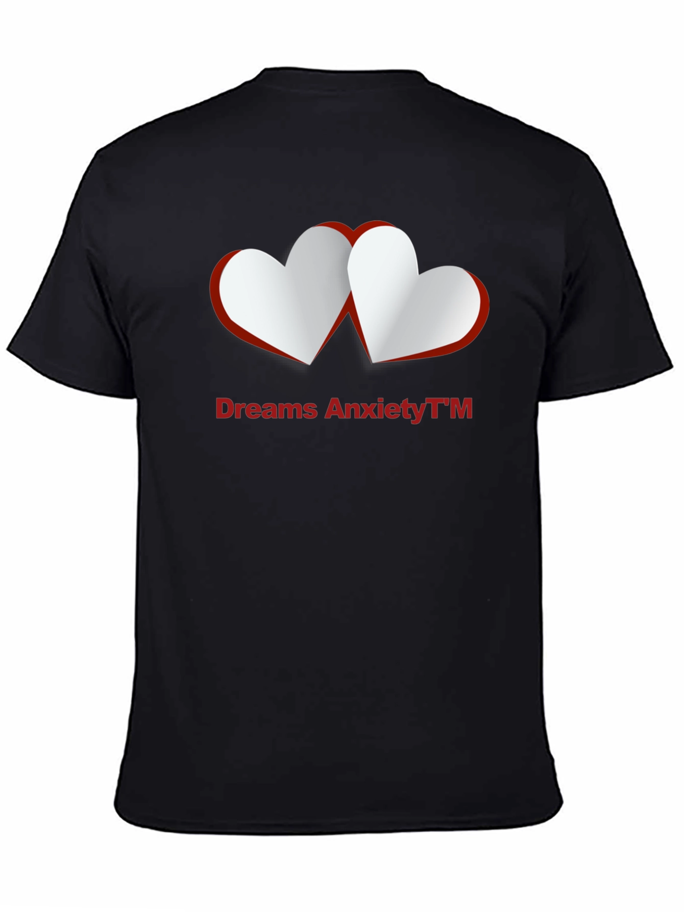 Dreams Anxiety Tee - Black Graphic T-Shirt
