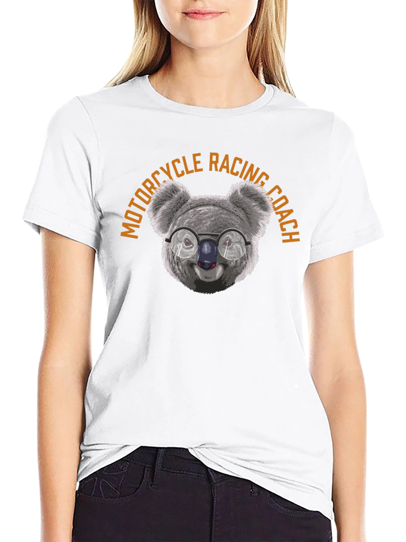 Motorcycle Racing Coach Koala T-Shirt