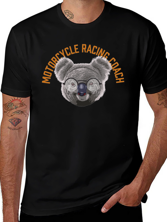 Motorcycle Racing Coach Koala T-Shirt
