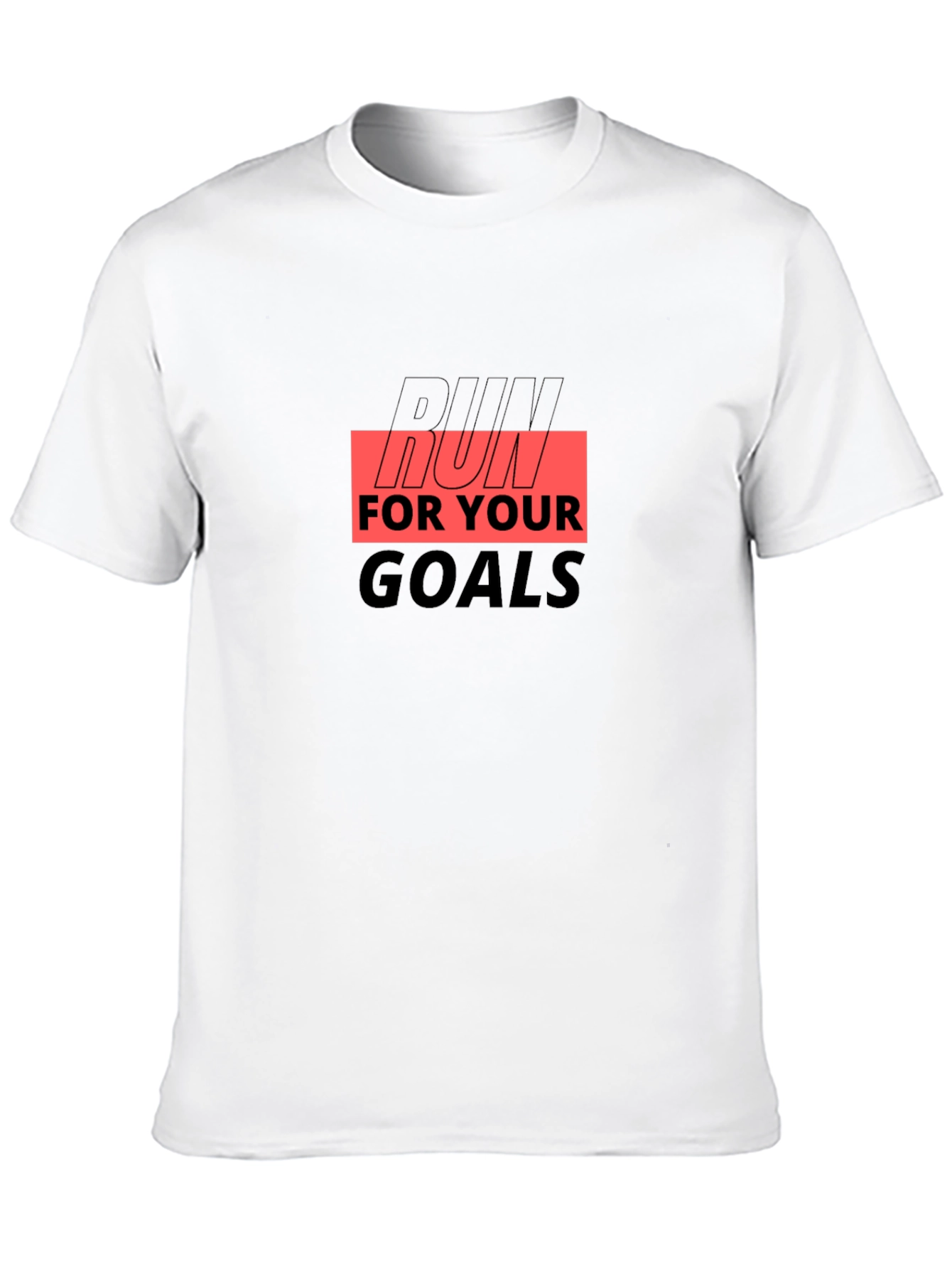 Run For Your Goals Graphic T-Shirt