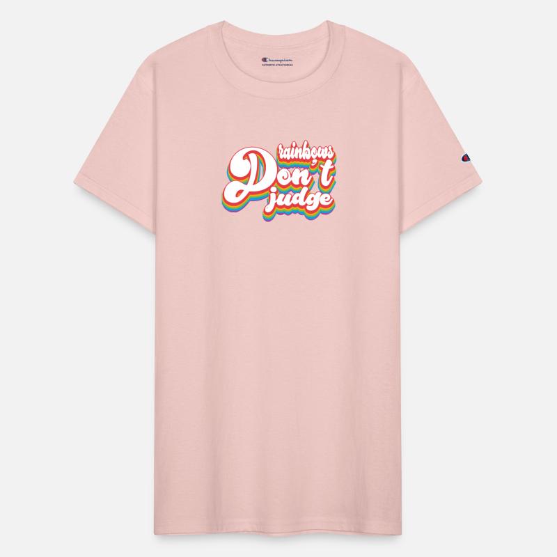 Rainbows Don't Judge - Pride Month LGBTQ