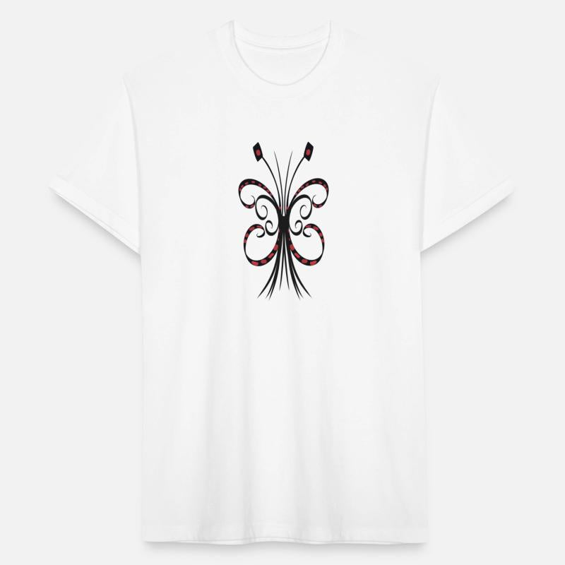 Random decoration, patterned butterfly