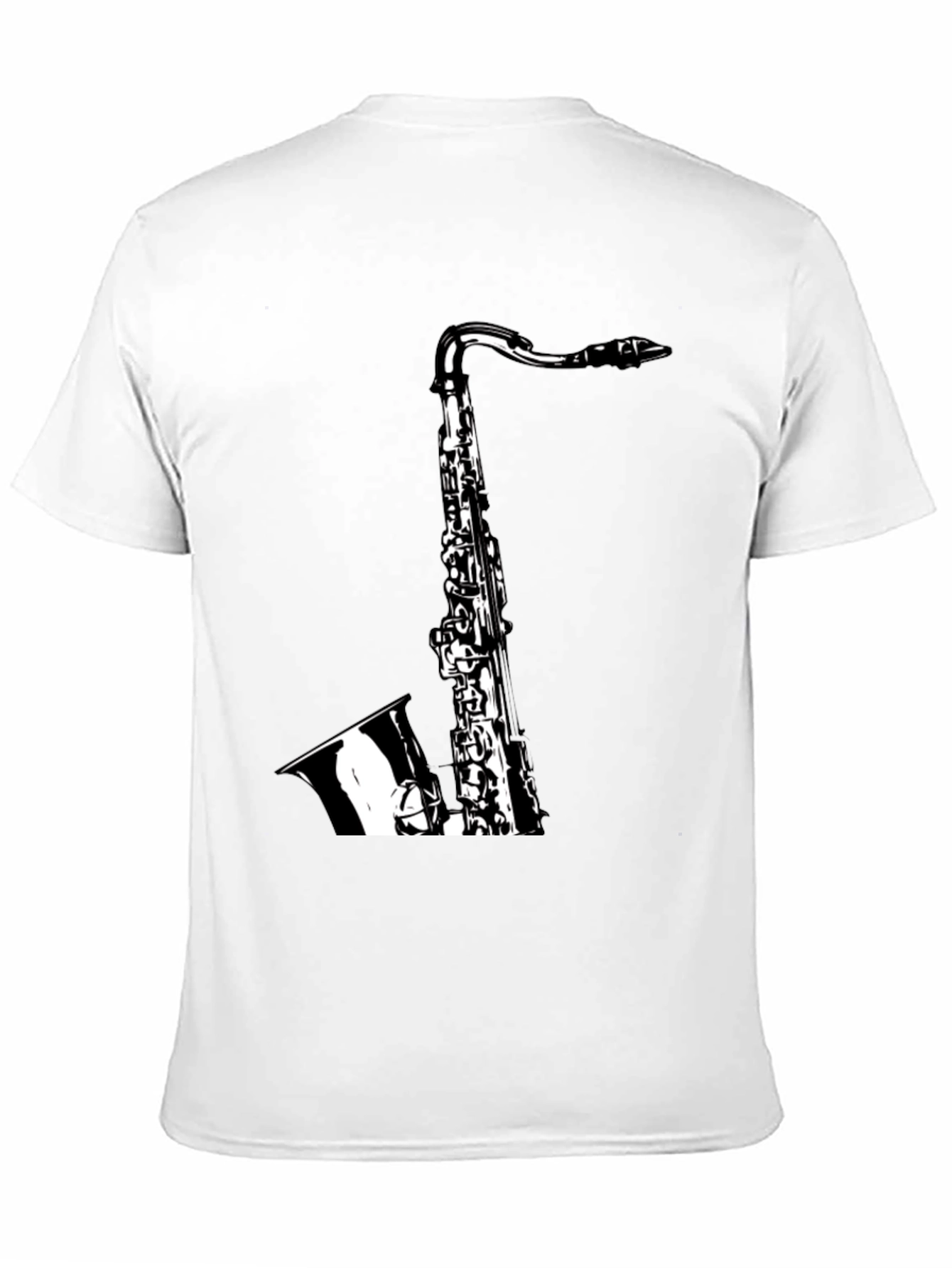 Saxophone Graphic Tee - Musician Style