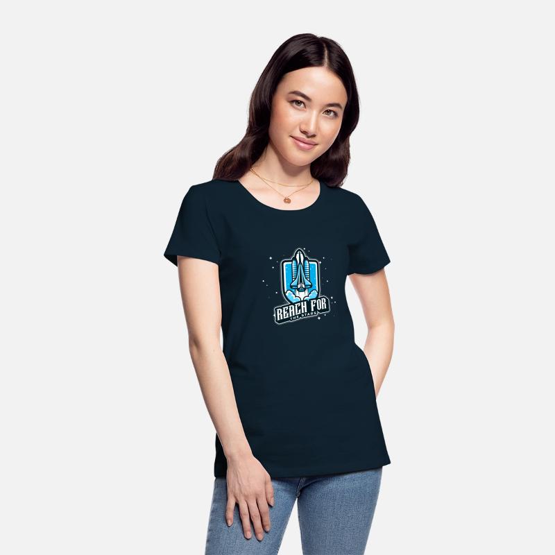 Reach for the Stars - astronomie - T-Shirt