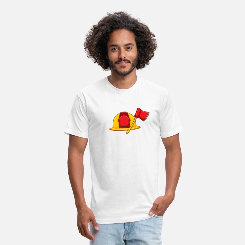 Real Men Wear Bunker Gear Fire Fighter Rescuers Fi