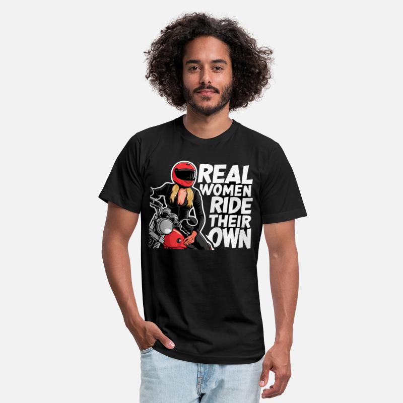 Real Women Ride Their Own for a Motorcyclist
