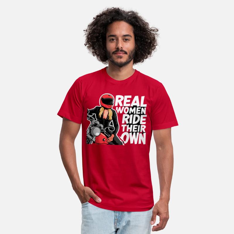 Real Women Ride Their Own for a Motorcyclist