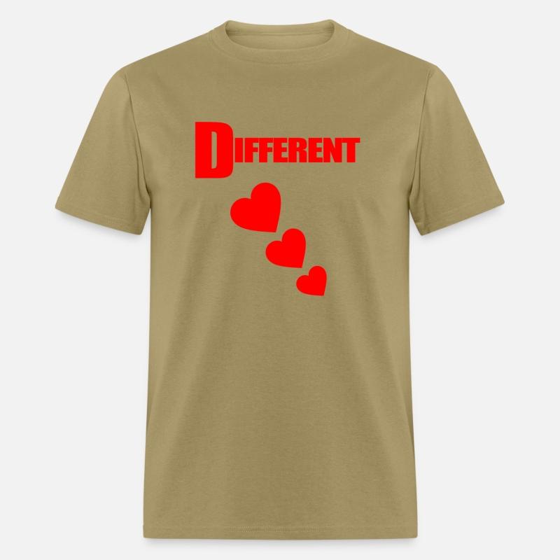 Red Different Hearts