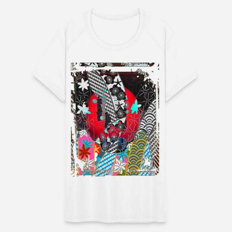 Red Japanese Lanterns Night Street Lights Lamps