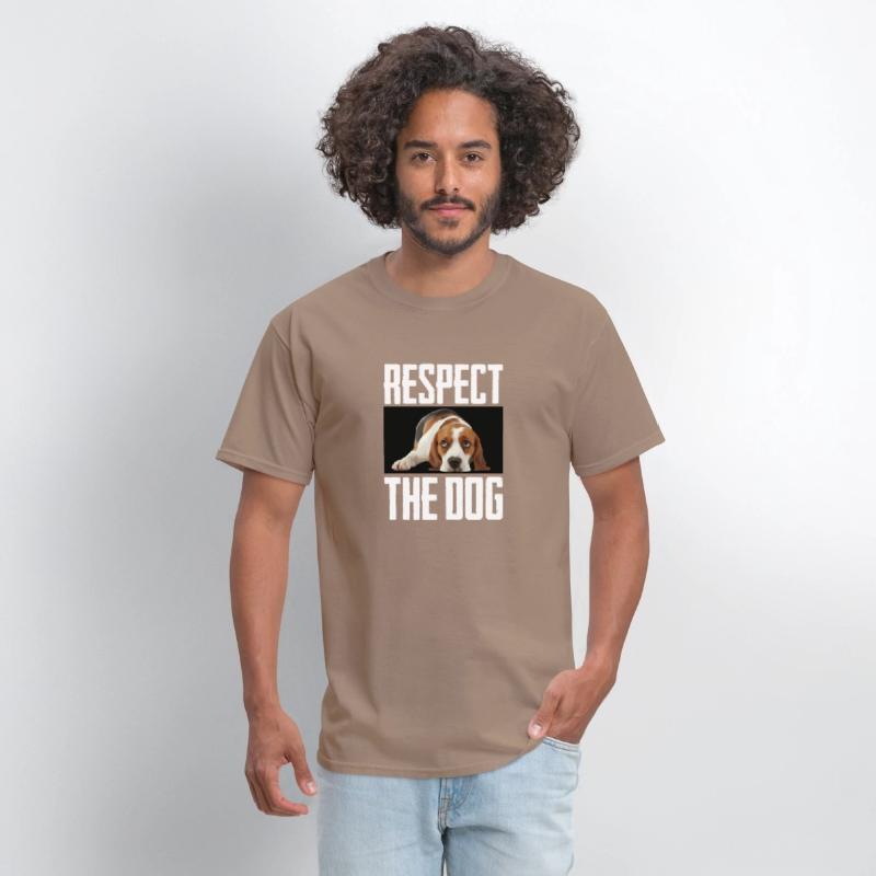 Respect The Dog Cute Puppy Photo Canine Lover Gift