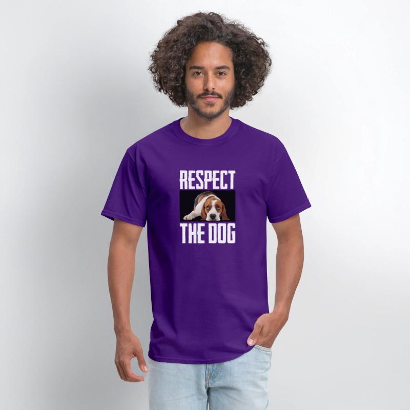 Respect The Dog Cute Puppy Photo Canine Lover Gift