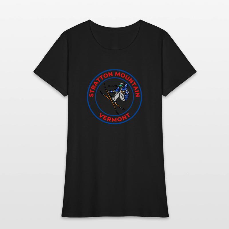 Retro Skiing Stratton Mountain Vermont Souvenir