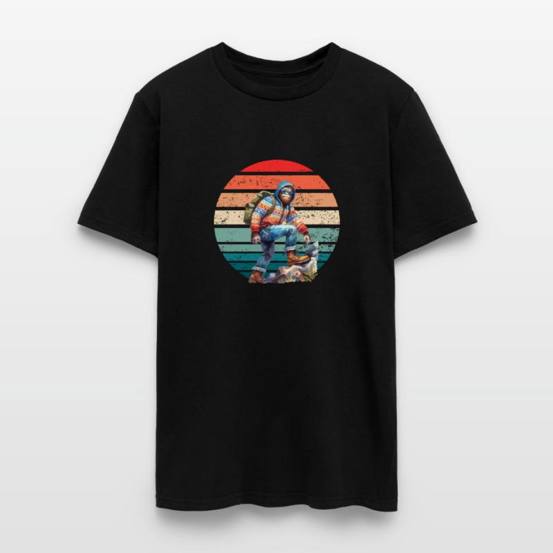 Retro Summit: Vintage-Inspired Hiking Adventure