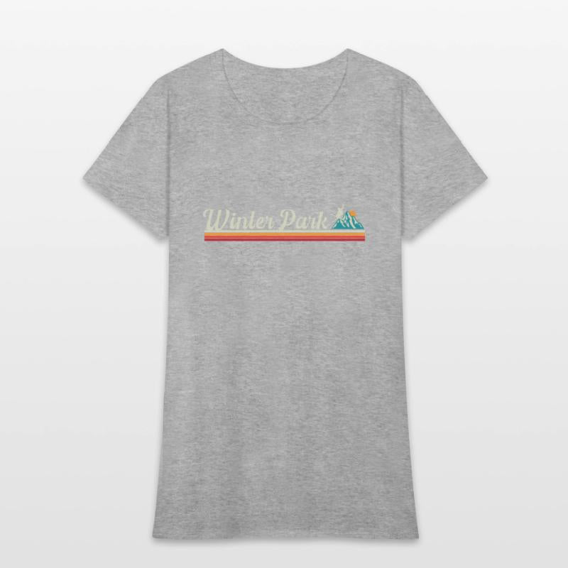 Retro Winter Park Ski