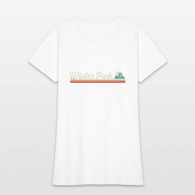 Retro Winter Park Ski