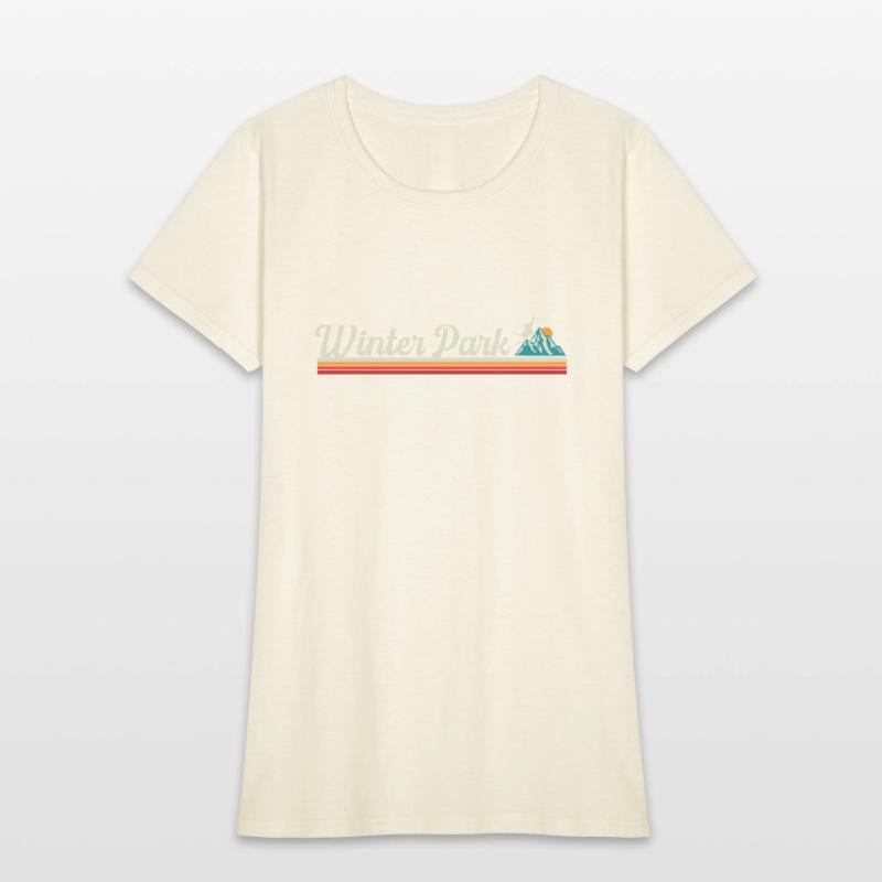 Retro Winter Park Ski