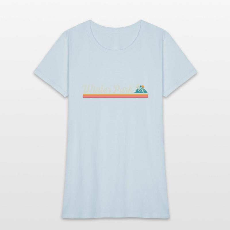 Retro Winter Park Ski