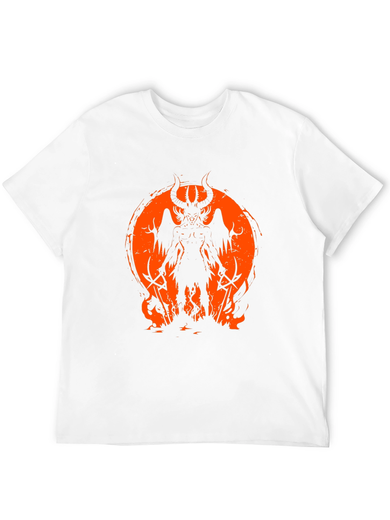 Infernal Demon Graphic Tee - Black