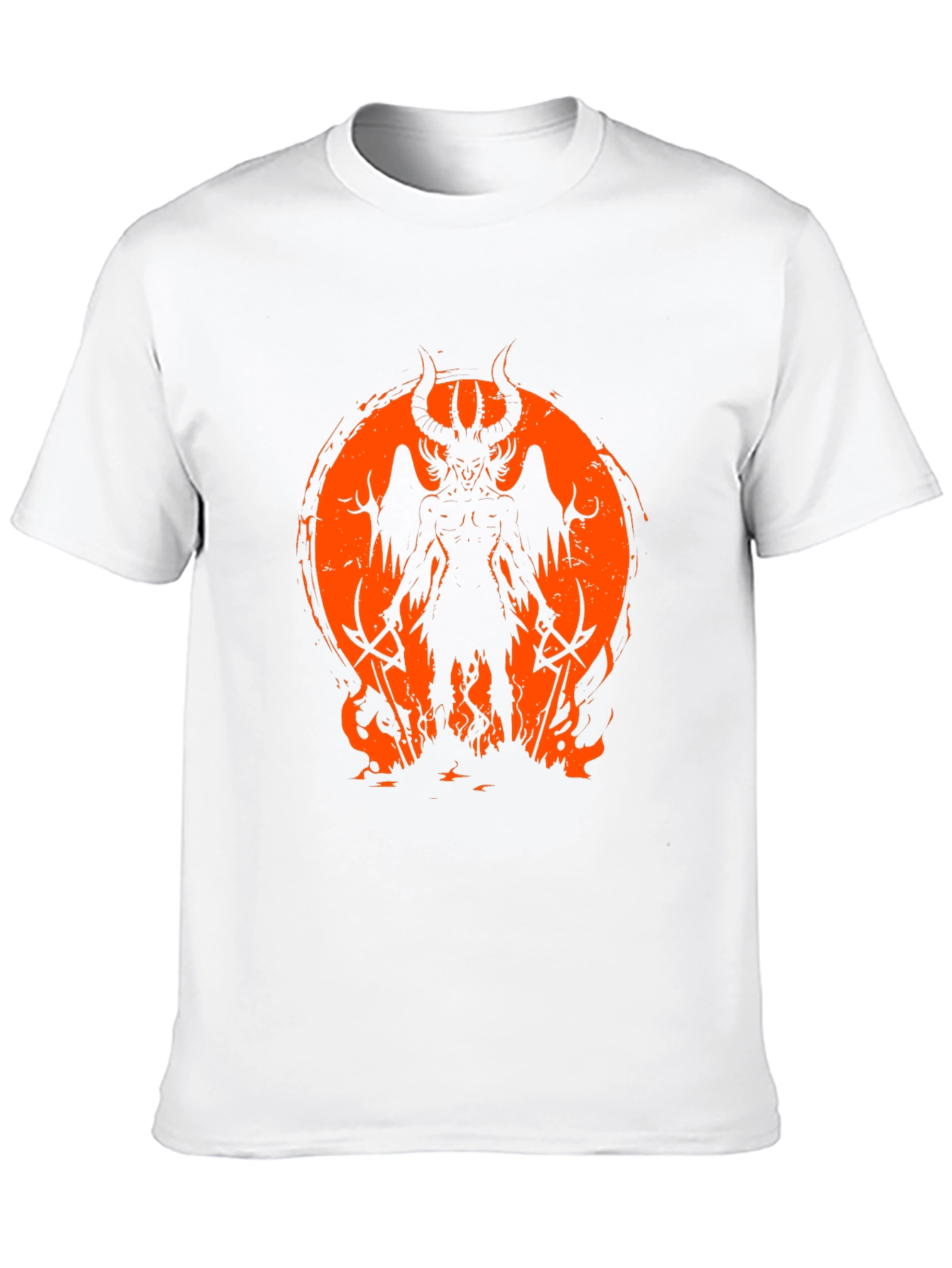 Infernal Demon Graphic Tee - Black