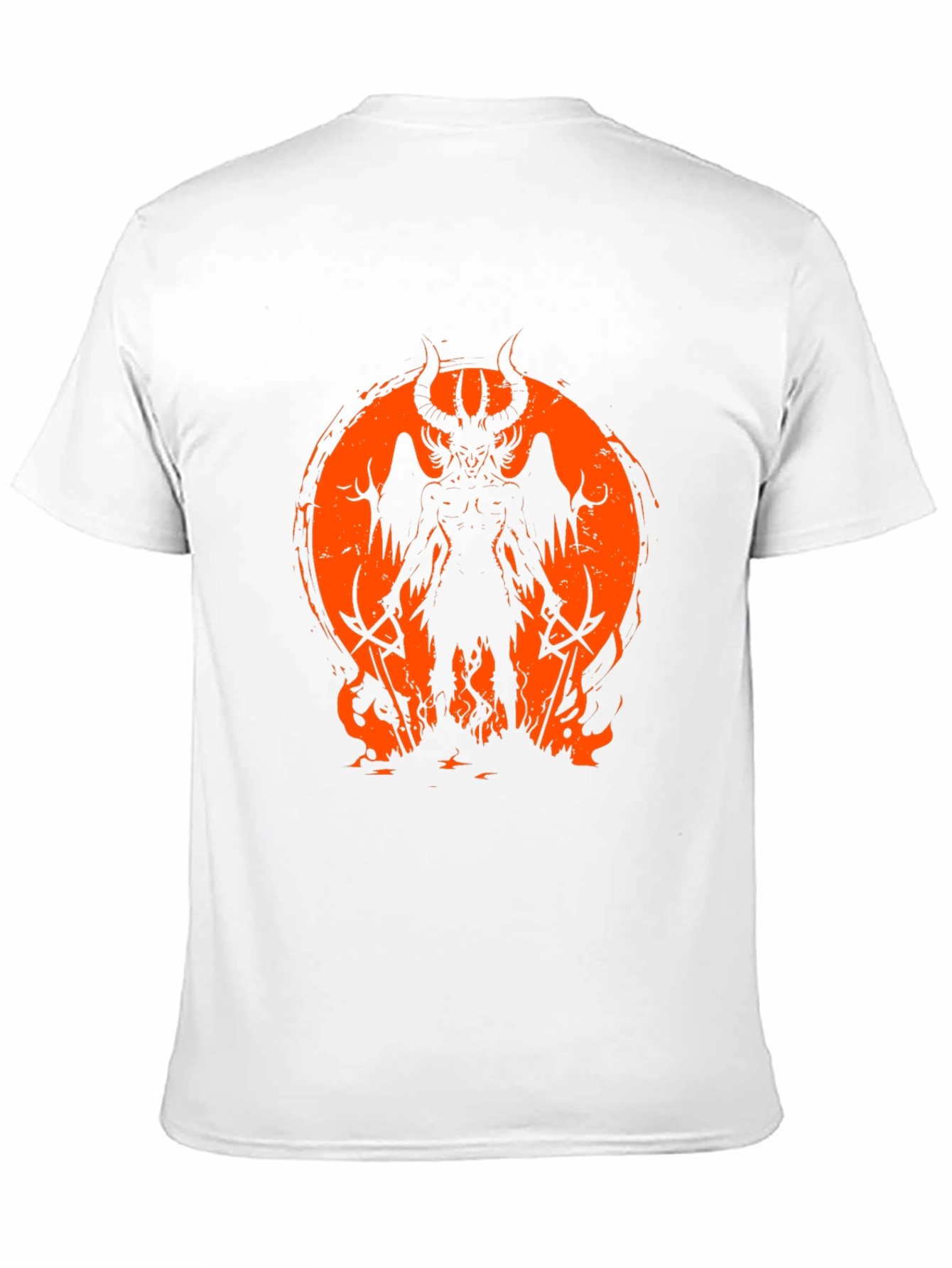 Infernal Demon Graphic Tee - Black