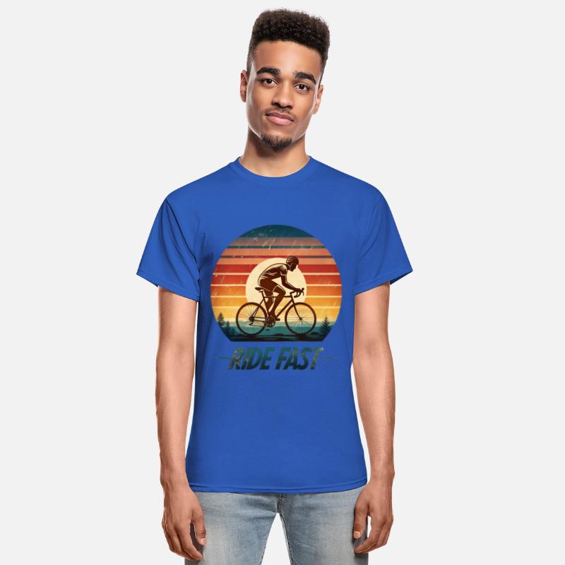 Ride Fast Racing Forward Sunset Streetwear Style