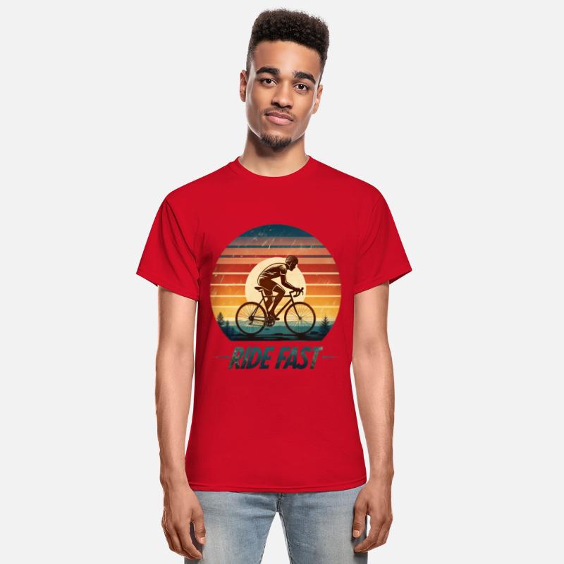 Ride Fast Racing Forward Sunset Streetwear Style