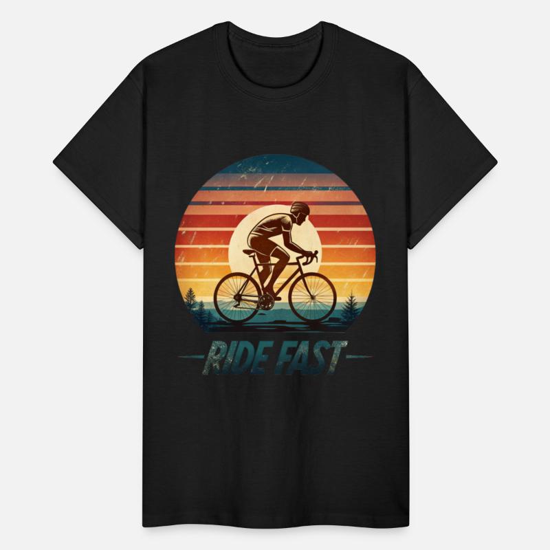 Ride Fast Racing Forward Sunset Streetwear Style
