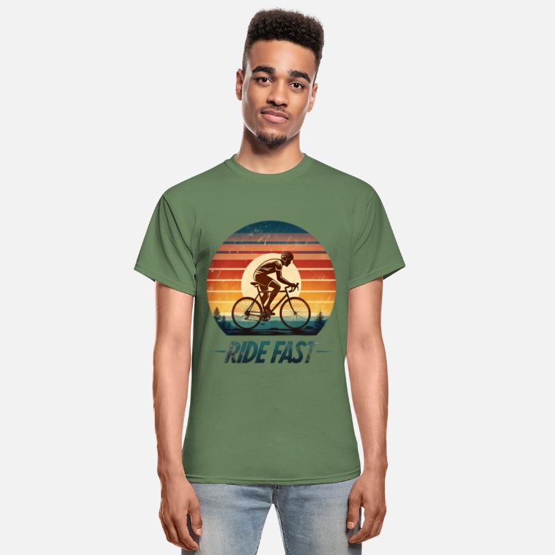 Ride Fast Racing Forward Sunset Streetwear Style