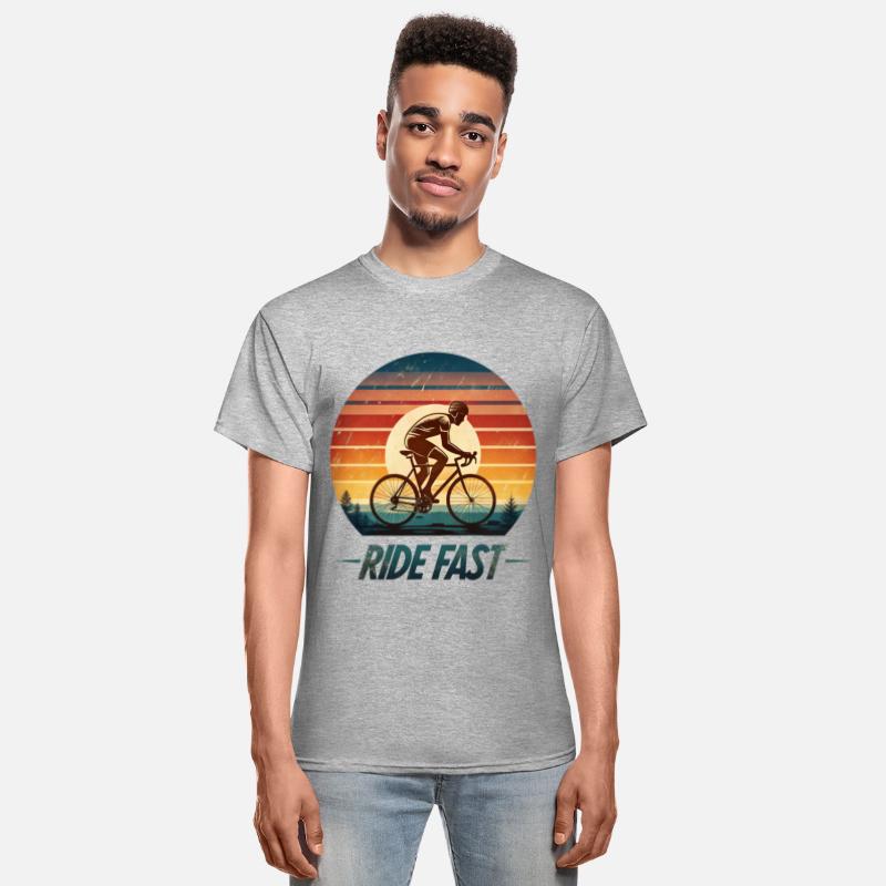 Ride Fast Racing Forward Sunset Streetwear Style