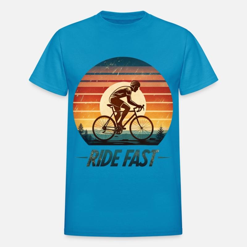 Ride Fast Racing Forward Sunset Streetwear Style