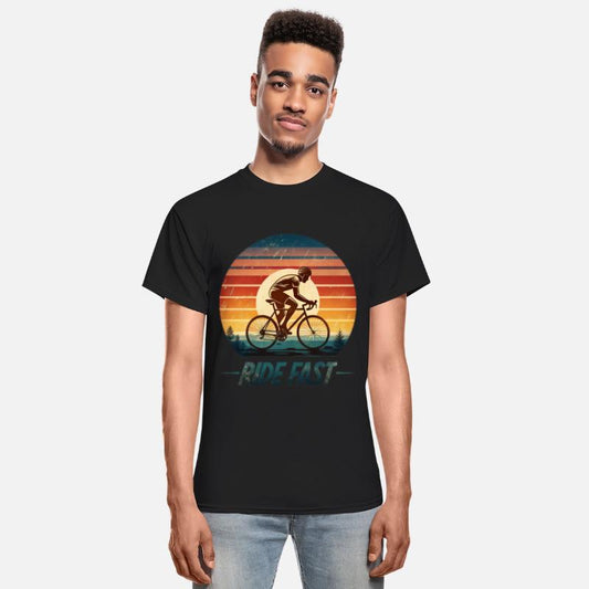 Ride Fast Racing Forward Sunset Streetwear Style