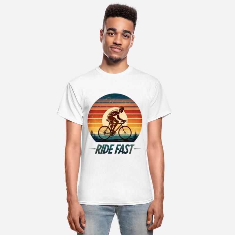 Ride Fast Racing Forward Sunset Streetwear Style