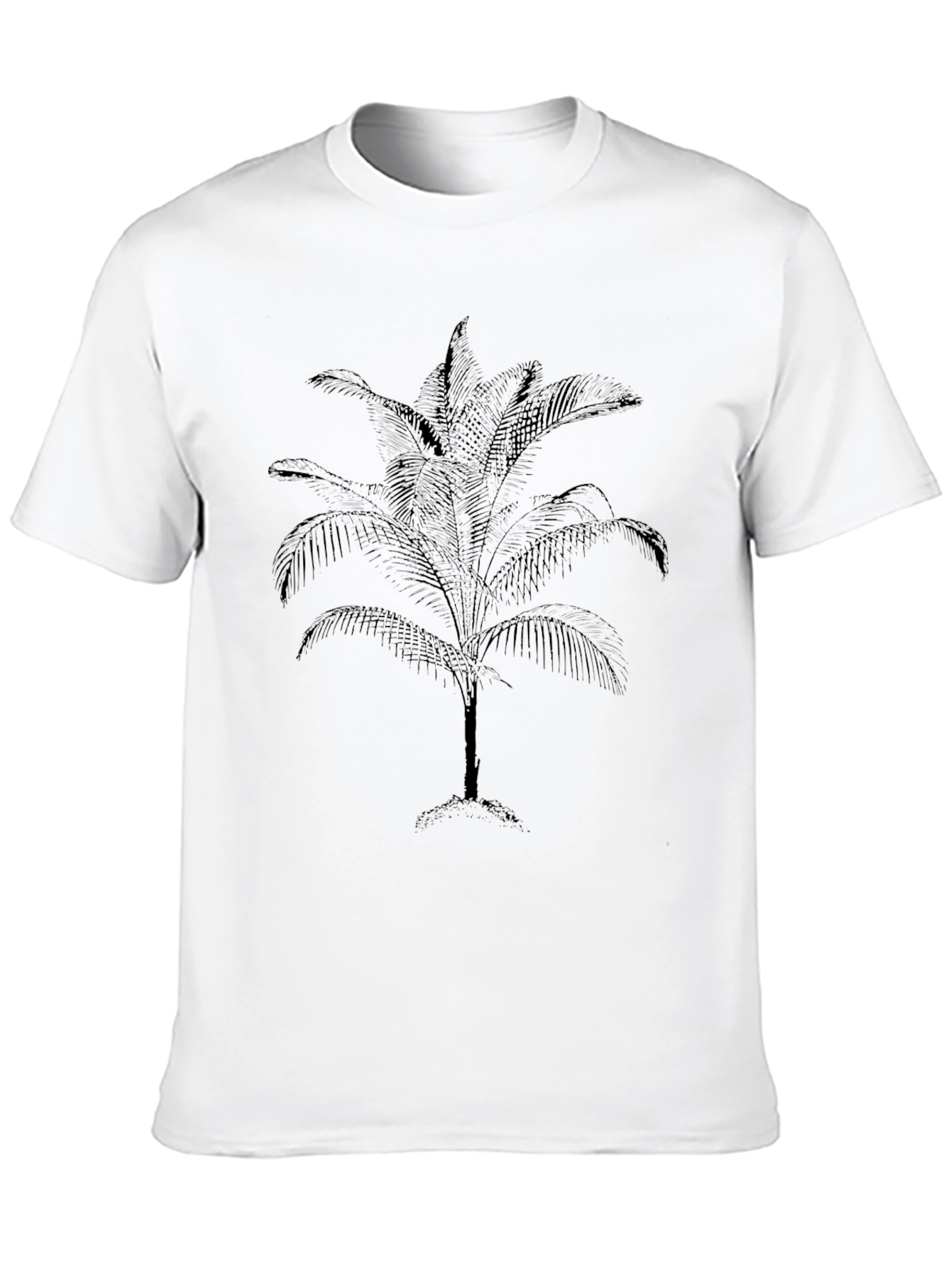 Black Palm Tree Graphic Tee