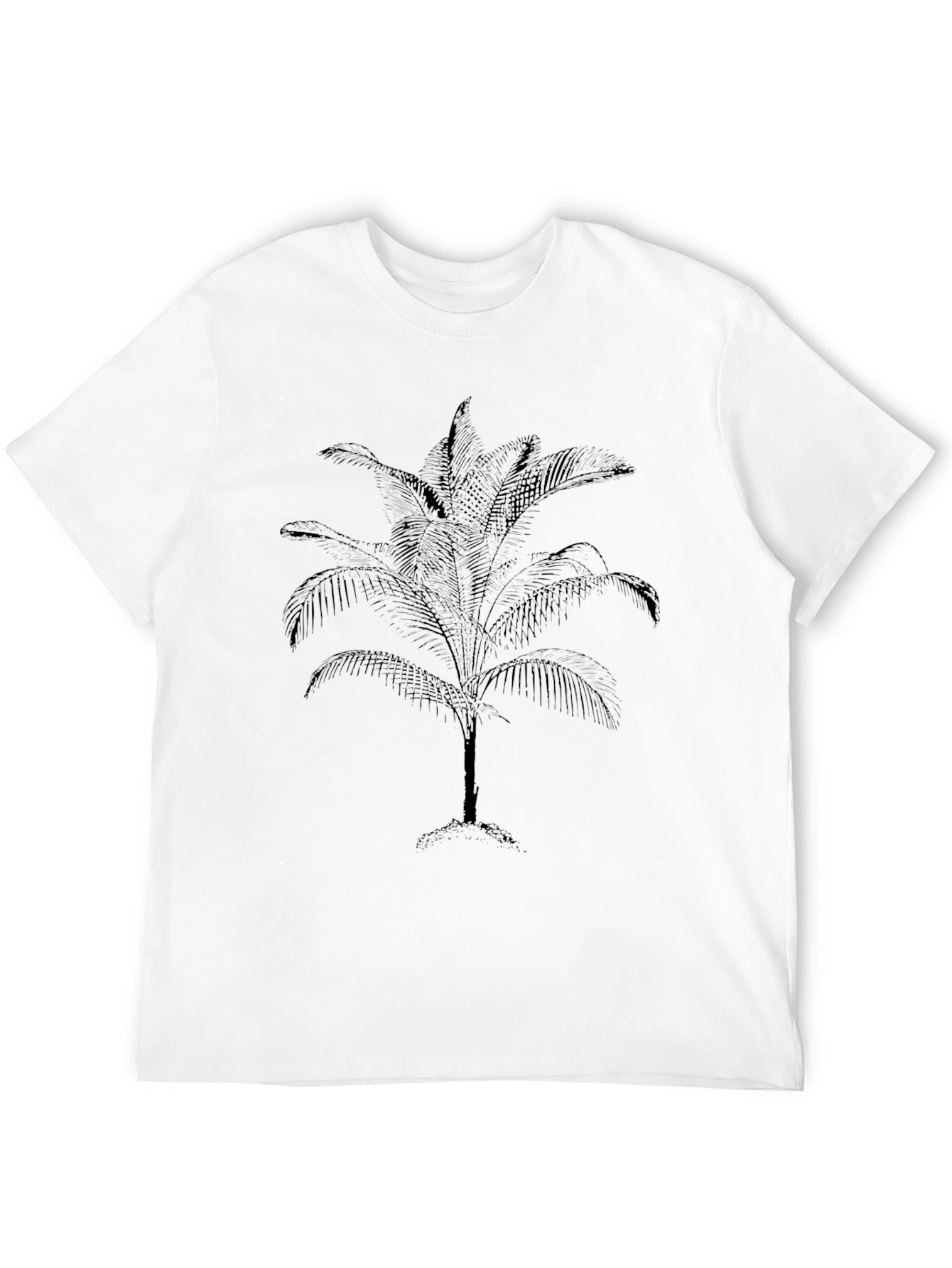 Black Palm Tree Graphic Tee