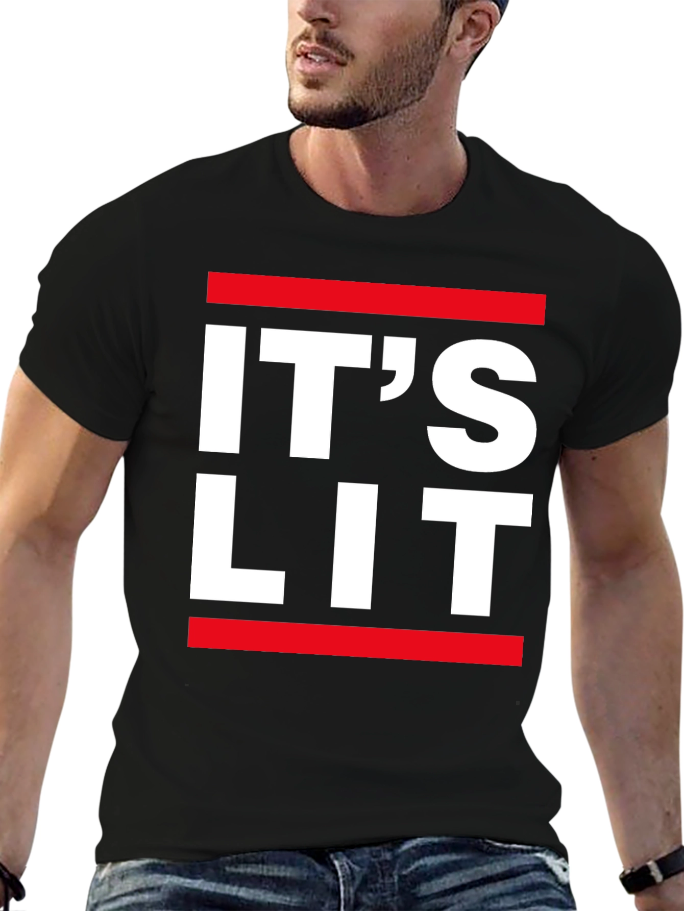 Its Lit T-Shirt - Trendy Graphic Tee