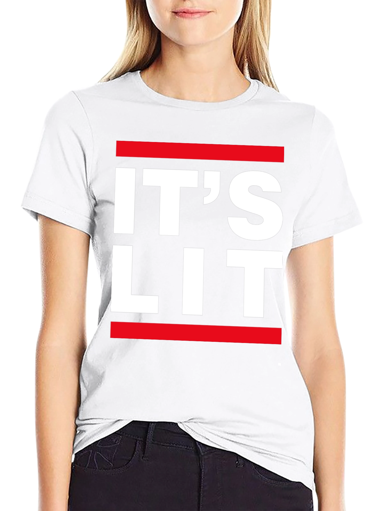 Its Lit T-Shirt - Trendy Graphic Tee