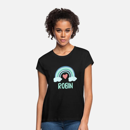 Robin Name Rainbow Baby