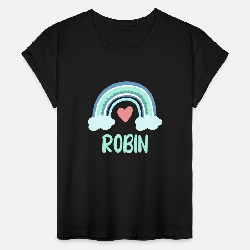 Robin Name Rainbow Baby