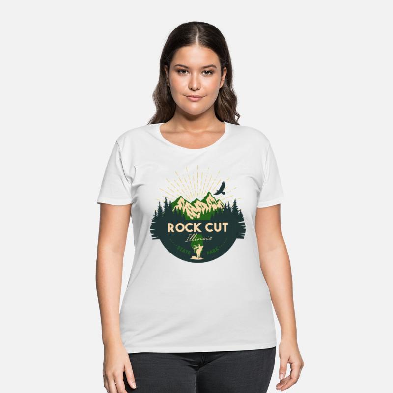 Rock Cut Illinois IL Retro Green Badge