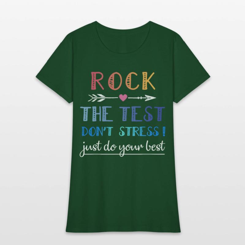 rock the test the best dont stress just do your be