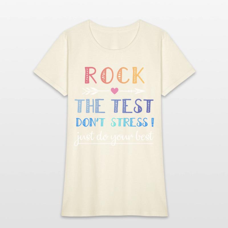 rock the test the best dont stress just do your be