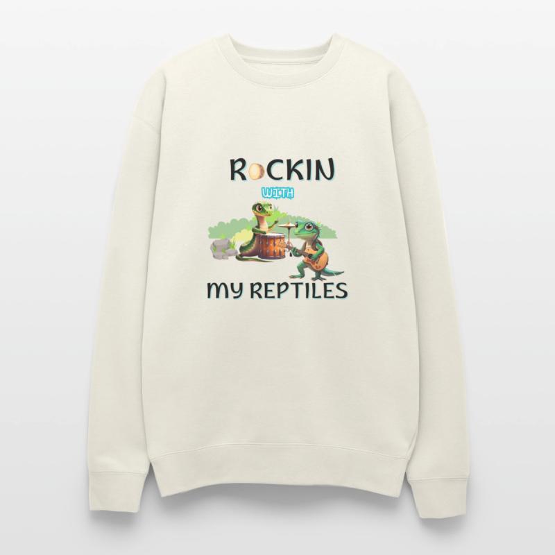 Rockin’ With My Reptiles Funy Lizard and Snake te