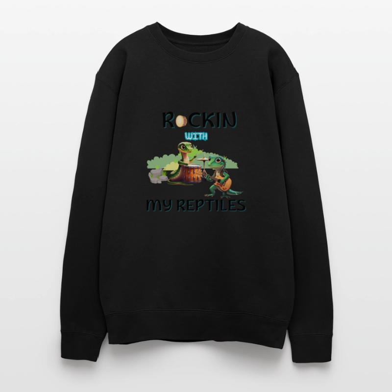 Rockin’ With My Reptiles Funy Lizard and Snake te